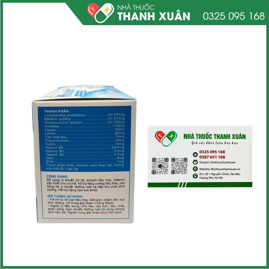 Devote Micarmin - Bổ sung vi khuẩn có lợi, enzym tiêu hóa